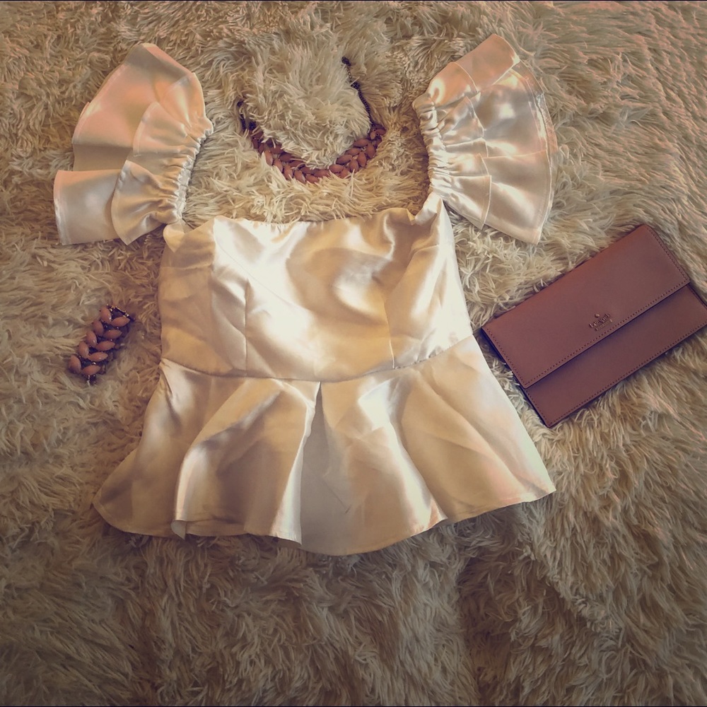 White dressy blouse